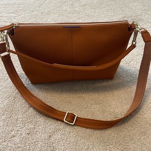Rothy’s - The Daily Crossbody - Amber Brown
